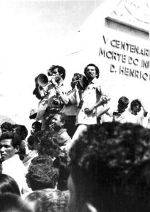 IMAGE B: Fretilin rally. 1975?
